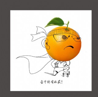 橙子 诚心诚意 地产 创意