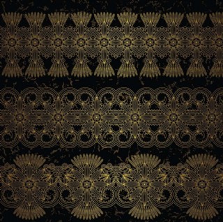 金色花纹暗纹 底纹