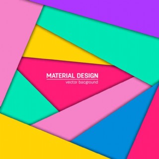 几何 图形 彩色 卡片 矢量