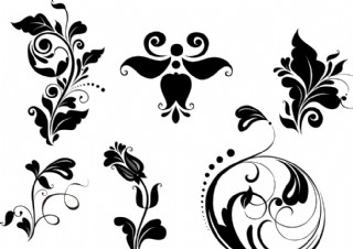 欧式狮子花纹图片