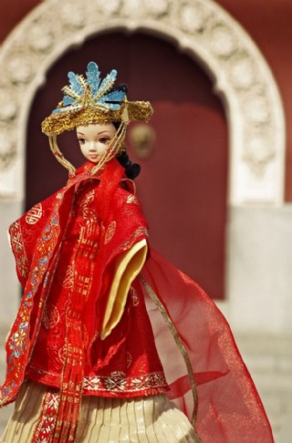 可儿娃娃 唐朝新娘图片