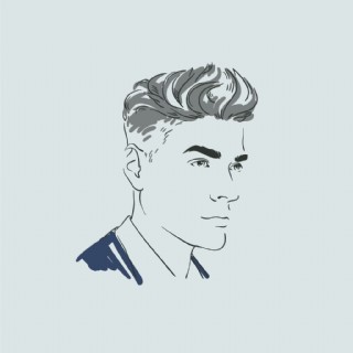 矢量人物剪影黑白人物剪影