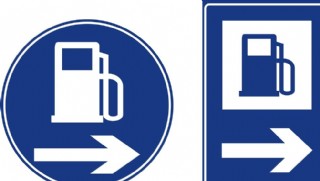 加油站标志图案图片
